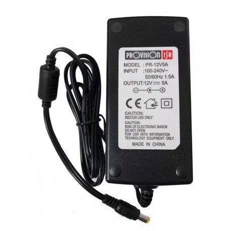 FUENTE ELIMINADOR PROVISION-ISR PR-AV5 12V 5 AMP