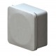 KIT 6 GABINETES CAJAS NEMA 8X8X4.5CM LISA CONTRA AGUA VIAGCEL