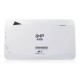 TABLET GHIA AXIS 7” PROCESADOR QUADCORE 1.3GHZ RAM 1GB ALMACENAMIENTO 8GB ANDROID 8.1 BLUETOOTH BLANCA
