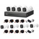 KIT DVR DAHUA PENTAHIBRIDO 8CH 1080P LITE 8 CÁMARAS 1MP DE POLICARBONATO P2P