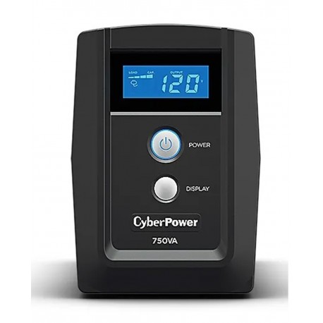 NOBREAK CYBERPOWER  750VA / 420W 25MIN RESPALDO PANTALLA LCD