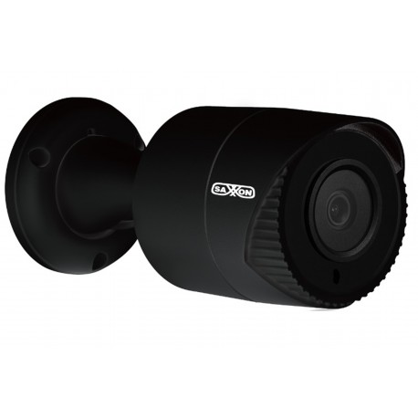 KIT 4 CÁMARAS BALA SAXXON 2MP AHD/CVI/TVI/CVBS LENTE 2.8MM EXTERIOR NEGRAS