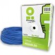 BOBINA CABLE BROBOTIX UTP CAT. 5E CCA 305MTS INTERIOR AZUL