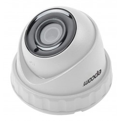 KIT 4 CÁMARAS DOMO EPCOM TURBOHD 2MP GRAN ANGULAR 103° LENTE 2.8MM METALICAS