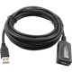 EXTENSION ACTIVA USB 2.0 DE 5 METROS