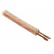 BOBINA DE CABLE CAL. 18 AWG TRANSPARENTE 100 MTS BOCINAS