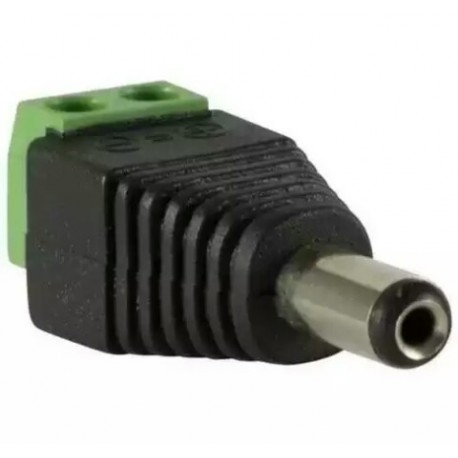 CONETOR DE CORRIENTE JACK MACHO CON TERMINALES