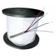 ROLLO CABLE PARA ALARMAS DE 4 HILOS  50 MTS CCA CALIBRE 22