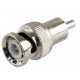 CONECTOR BNC MACHO A RCA MACHO