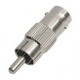CONECTOR BNC HEMBRA A RCA MACHO