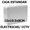 GABINETE CAJA NEMA15x10.5x8CM 10 ENTRADAS IP55 CONTRA AGUA INTEMPERIE