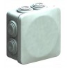 GABINETE CAJA STD TIPO NEMA 10x10x4.5CM 7 ENTRADAS EXTERIOR IP55