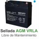 BATERÍA PILA RECARGABLE EPCOM 12V 18AH PANEL SOLAR CCTV