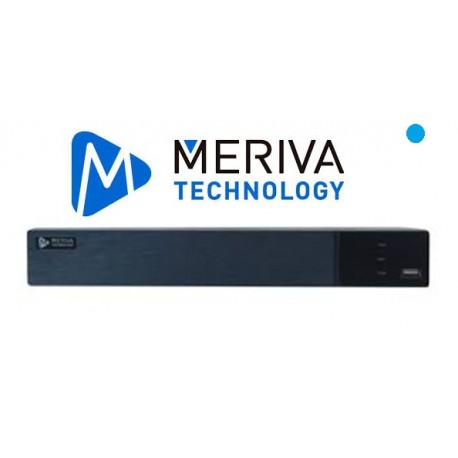 DVR MERIVA PENTAHIBRIDO 8CH 5MP 4IP P2P 256+