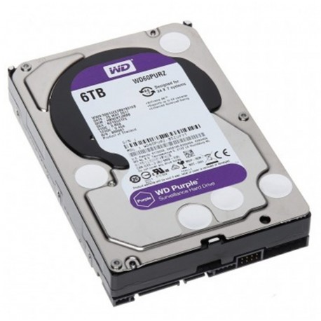 DISCO DURO WESTERN DIGITAL 6TB VIDEO VIGILANCIA PURPURA